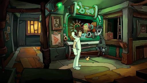 Deponia - Текстовое прохождение игры Goodbuy Deponia